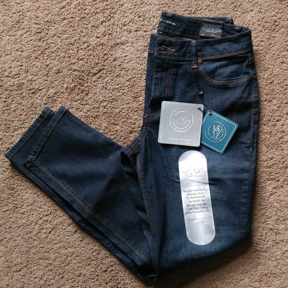 NWT A3 Denim Classic Skinny Jeans